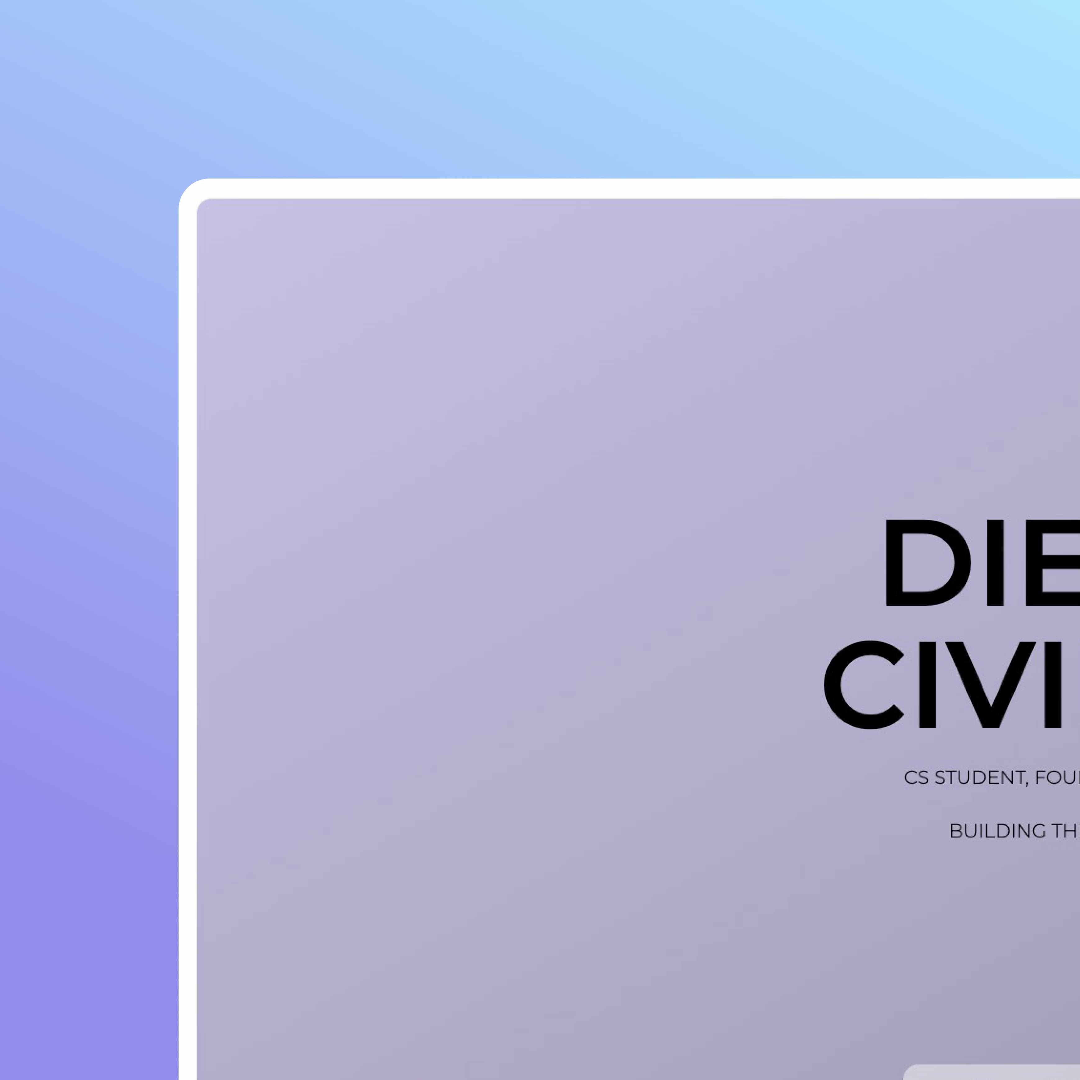 diego cover