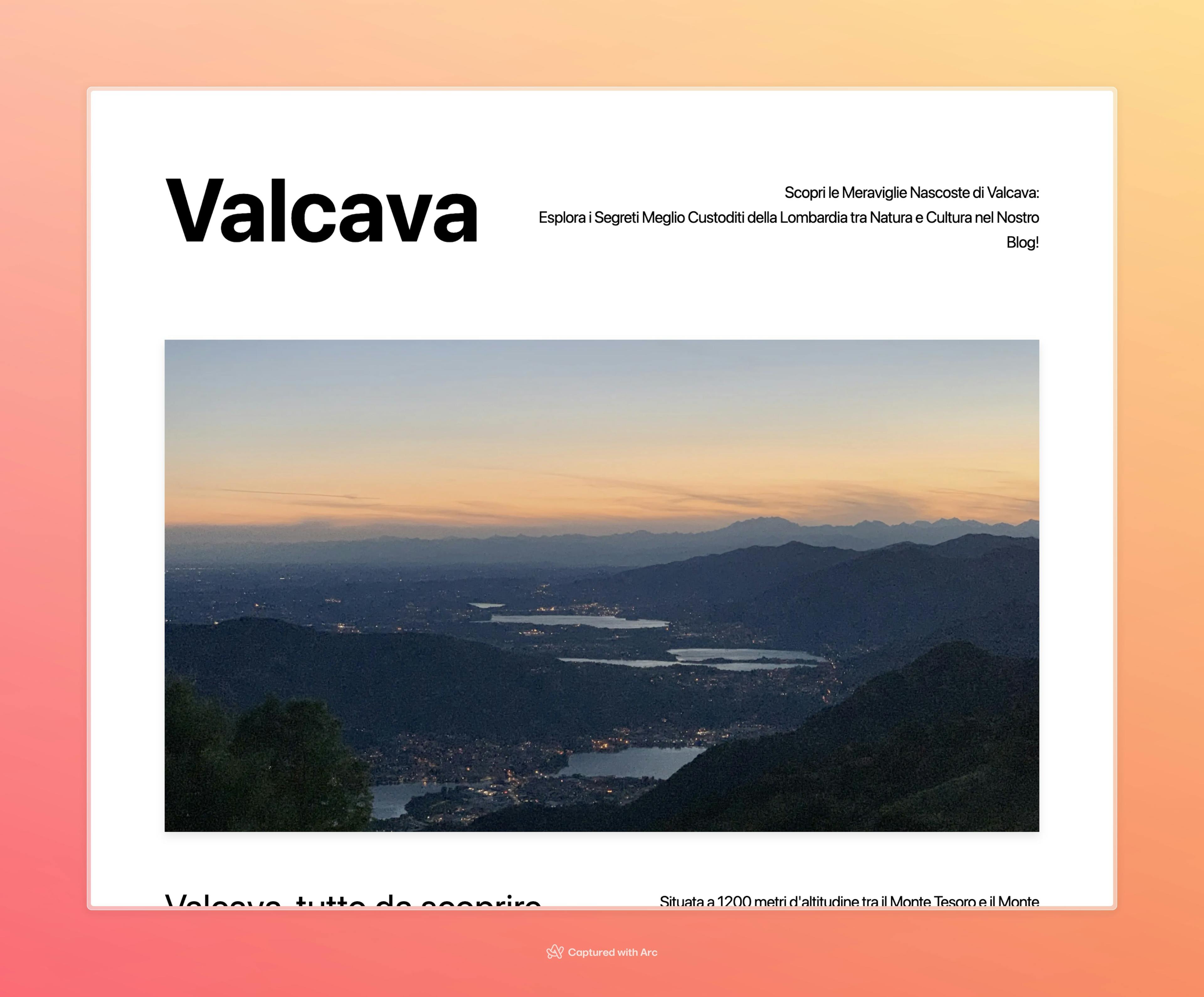 Valcava Blog